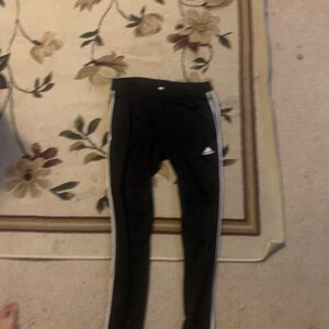 Adidas Kids Black Track Pants